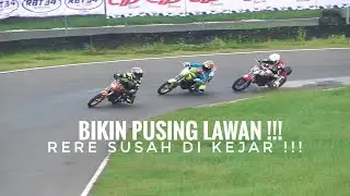 GAS TIPIS RACING | START BAGAI ROKET ... RERE BIKIN LAWANNYA KETETERAN DI KELAS SPORT 135CC STD OPEN