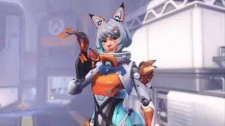 [PS5] EXO-VU7PES Kiriko skin Gameplay - Overwatch 2 Season 20