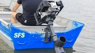 117 - Novo Motor de Popa Jet Turbo 6,5hp