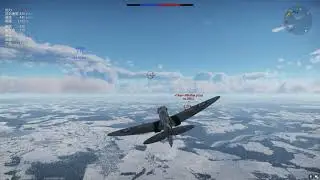 WarThunder Spitfire F Mk.XVIIIe gameplay...Teaming up with P-47N-15.
