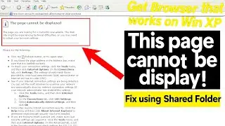 Fix This Page Cannot Be Displayed on Windows XP in VirtualBox