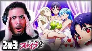 😳YAKUMO'S REWARD!!😘Mato Seihei no Slave Season 2 Episode 3 REACTION AND REVIEW