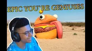 Myth reacts to Fortnite Durr Burger found out in the California desert