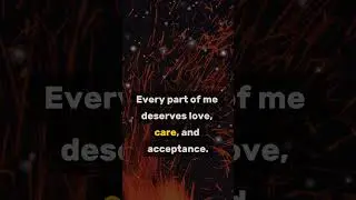 You Deserve Love &ndash; Say It Like You Mean It#affirmations #everyday #motivation #change  #srla8d