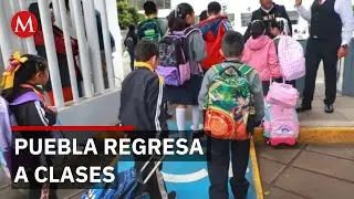 Classes resume in Puebla this Monday, January 12th.
