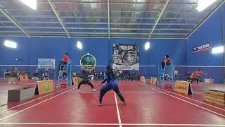 Turnamen TIGER CUP # Set kedua🔥 Ganda Putri ( Lily/ Sella)🏸