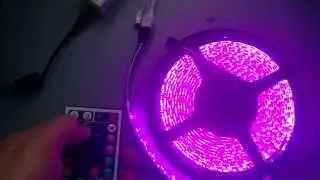 Banda led 5050 rgb smd , 60 led metru si telecomanda 44 taste  ,www.ledia.ro