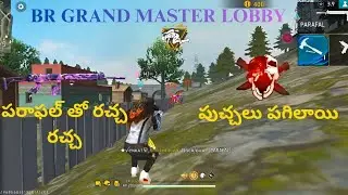 BR Grand Master Lobby Gameplay 🔥 | Free Fire Ranked Match
