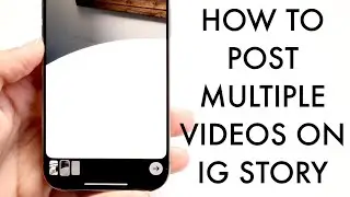 How To Add Multiple Videos To Instagram Story! (2024)