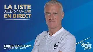 L'annonce de liste des Bleus pour novembre (replay) I Equipe de France 2020