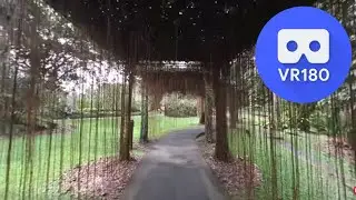 [VR180 5.7k] Vuze XR & Studio 3.0.5843 Stabilization Test by walking in 180&deg; 3D mode