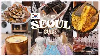 KOREA VLOG Everything You Should Try for Your First Time in Korea What to Eat Where To Go What To Do