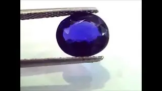 4.07 Unheated Natural IGI certified Kashmir Origin Blue Sapphire