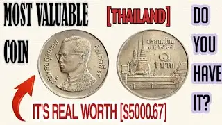Thailand 1 Thai Baht 1986 Coin Value | Is It Really Worth $5000.67?