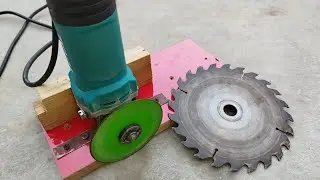 We Sharpen Circular Saw Blades Using Only A File