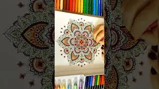 #shorts #fullterapia14 #art #mandalas #coloreo #painting #meditation