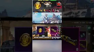 Golden Fragment To Material #pubg#bgmi#pubgmobile