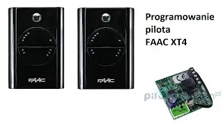 Programowanie pilota FAAC XT4 bez dostępu do radioodbiornika