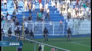 Zvezda slavila u NP, uz prekid zbog nereda