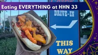Trying Every Food Booth at Halloween Horror Nights 33 at Universal Studios Florida