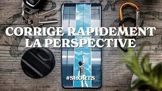 Correction de perspective FACILE avec Lightroom #shorts