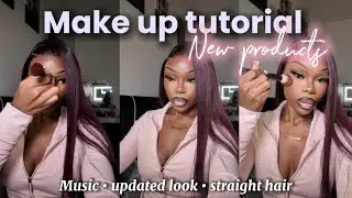 Winter glow up&hellip;New Season, New Me 🍂 Burgundy Hair & Makeup