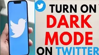 How To Turn On Twitter Dark Mode On Android 2023| How To Enable DARK MODE On Twitter 2023.