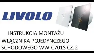 LIVOLO INSTRUKCJA SCHODOWE CZ 2 WW-C701S / VL-C701S