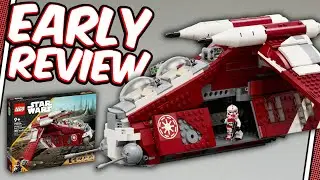 Is The NEW Coruscant Guard Gunship Worth $140? - LEGO 75354 Coruscant Guard Gunship Early Review