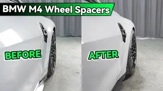 BMW M4 Wheel Spacers - What Is the Best Solution for a Wheel Flush Fitment? (BONOSS Guide)