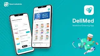 6 App Template | Pharmacy App| Online Medicine Ordering-Delivery App | DeliMed | +91 7672 000 500