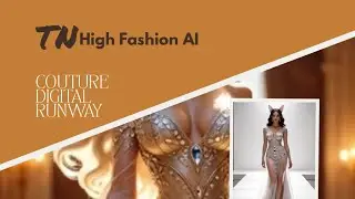  Diamond Runway 👑 | AI Couture Transformation | TN High Fashion AI