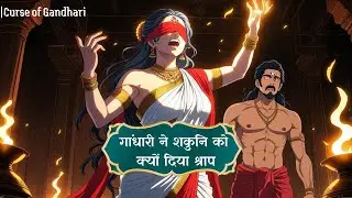 गांधारी ने शकुनि को क्यों दिया श्राप |Curse of Gandhari #AnyTimeRead #mahabharat #CurseofGandhari