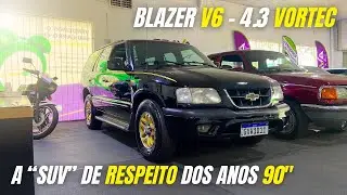 SUV DE SHOPPING? AQUI NÃO! - BLAZER V6 4.3 VORTEC