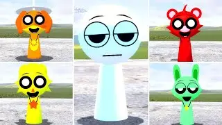 I Play Deathmatch Game With All New Sprunki Family In Garry's Mod, Who Is The Winner?