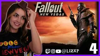 FIRST TIME PLAYING Fallout New Vegas | VOD | LizXP [4]