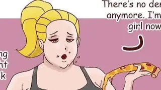 Fit to fat gym girl (Craving control)
