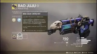 Completed Bad Juju Catalyst in Under 45 Minutes