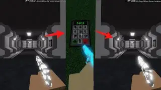 How To Get To The Keypad And Get Back To The lab(Roblox Arsenal) Night Edges Event