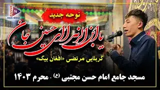 نوحه جدید یاابن الزهرا ای حسین جان با نوای کربلایی مرتضی افغان بیگ ،Murtaza Afghan Beg ،محرم 1403
