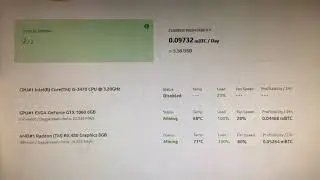 Betterhash vs Nicehash Profitability with AMD RX480 and EVGA GTX1060! $5.5 in BTC vs $5.45 in ETH!!!