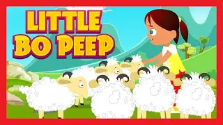 Little Bo Peep Has Lost Her Sheep - Nursery Rhyme | Musical | Kids Hut