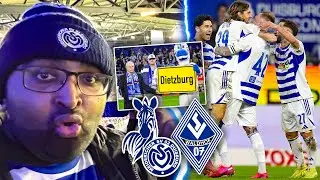 DIETZBURG FEIERT 3 PUNKTE - SPITZENREITER! 🦓🤍💙 MSV Duisburg - SV Waldhof Mannheim🔥✅ | STADIONVLOG 23