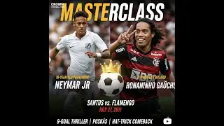 120 Seconds of PURE DISRESPECT! 😈 | Neymar's UNBELIEVABLE Santos Masterclass (Flamengo 2011)
