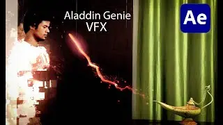 Aladdin Genie VFX tutorial in Adobe After Effects