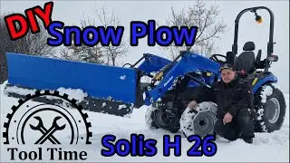 DIY ❄️Snowplow❄️Solis H 26 / Schneeschild, Schneeräumen  Solis 26 Hst