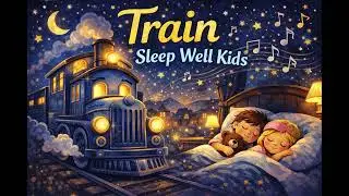 Train Sleep Sounds for Kids 🚂 Calm Jazz Lullaby for Deep Sleep & Relaxation