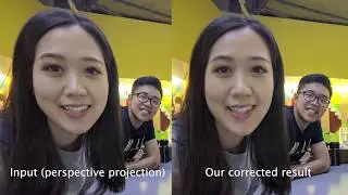 SIGGRAPH 2019: Distortion-Free Wide-Angle Portraits on Camera Phones