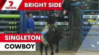 Pint-sized cowboy from Singleton, grabbing life by the horns | 7NEWS