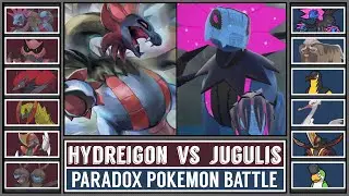 HYDREIGON vs IRON JUGULIS | Paradox Hydreigon Pok&eacute;mon Battle